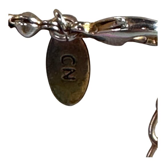 Vintage Scaasi Gold-Tone Demi Parure Runway Rhinestone Beaded Statement Necklace - Picture 6 of 8